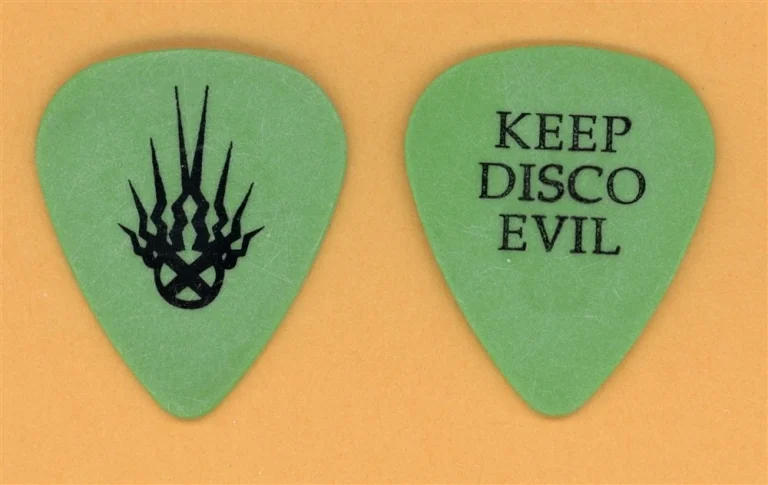 Static X Wayne Static Vintage Guitar Pick - 1999 Wisconsin Death Trip Tour