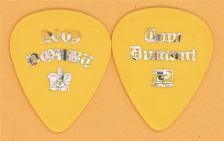 No Doubt Tony Kanal Vintage Guitar Pick - 2004 Tour