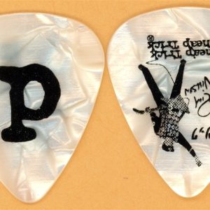 Cheap Trick Rick Nielsen letter "p" Vintage Guitar Pick - 2004 Tour