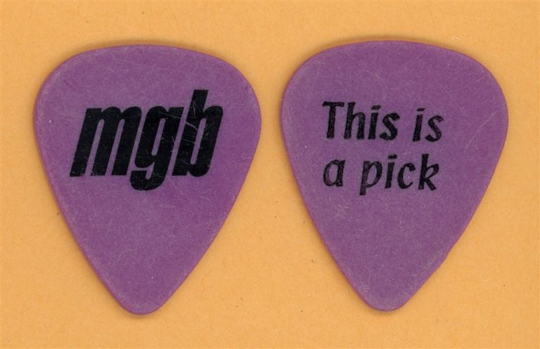 Matthew Good Band Vintage Guitar Pick - 2000 Beautiful Midnight Tour