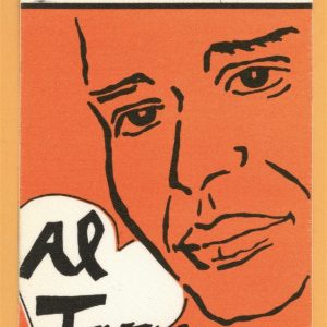 Al Jarreau 1988 Hearts Horizon Concert Tour CREW Backstage Pass