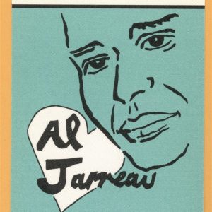 Al Jarreau 1988 Hearts Horizon Concert Tour Backstage Pass