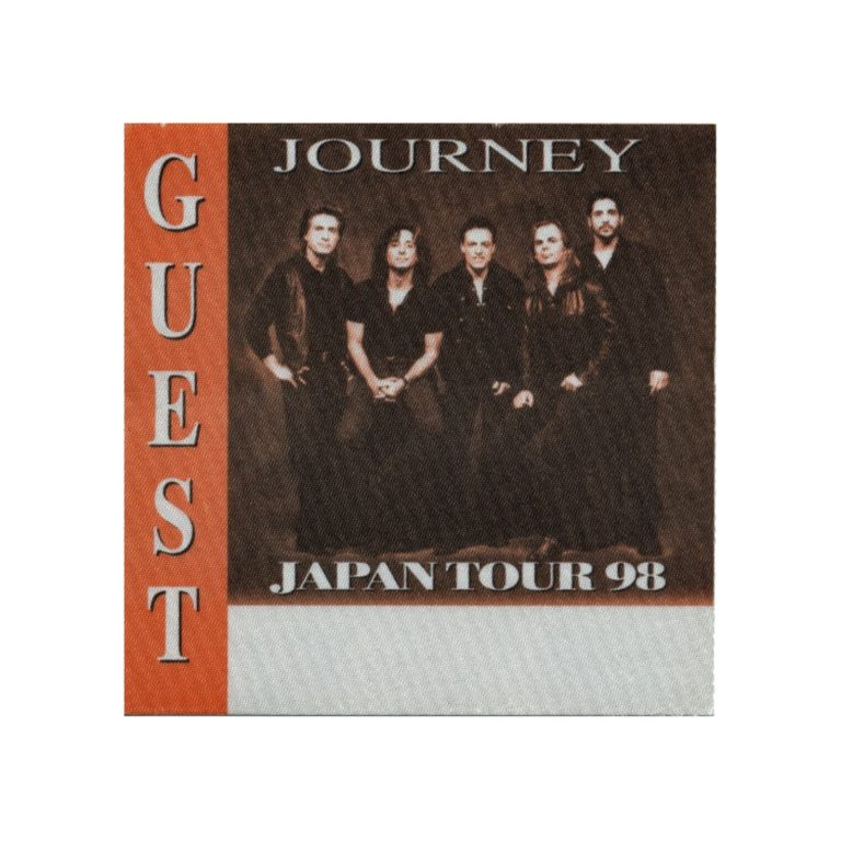 Journey 1998 Generations Concert Tour Guest Backstage Pass