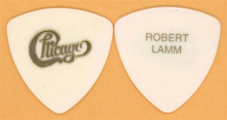 Chicago Robert Lamm Vintage Guitar Pick - 1991 Twenty 1 Tour
