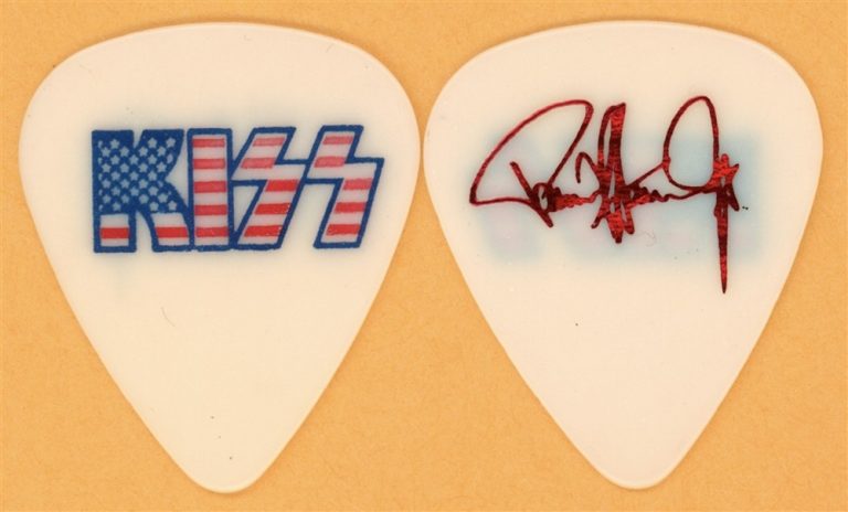 KISS Paul Stanley Vintage Guitar Pick- 2004 July 4th Tour