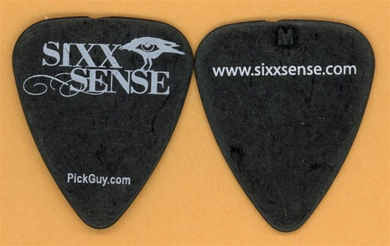Motley Crue Nikki Sixx Vintage Guitar Pick - Sixx Sense Radio Show