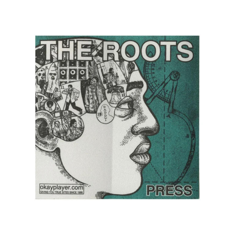 The Roots 2002 Phrenology Concert Tour Press Backstage Pass