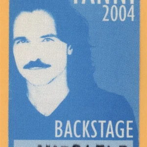 Yanni 2004 Tribute Concert Tour Backstage Pass