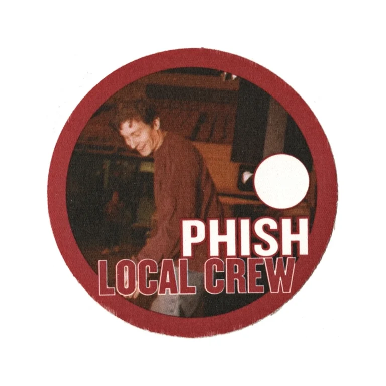 Phish 2000 Farmhouse Concert Tour Local Crew Backstage Pass