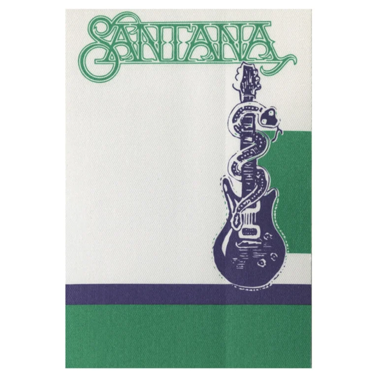 Santana 1996 Concert Tour Guest Backstage Pass