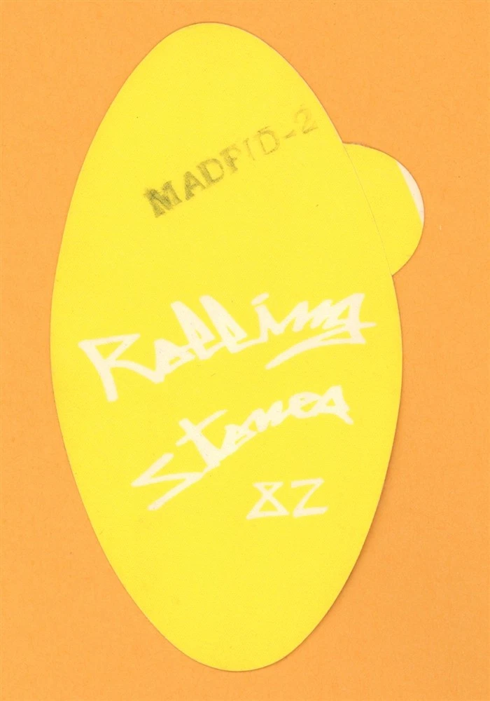 Rolling Stones Backstage Pass - 1981 Tattoo You Tour