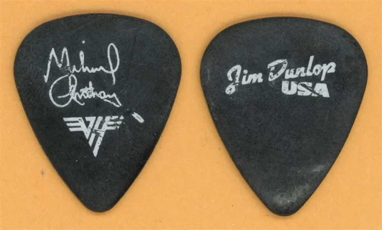 Van Halen Michael Anthony Vintage Guitar Pick - 1986 5150 Tour