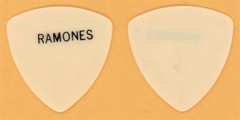 The Ramones Johnny Vintage Guitar Pick - 1989 Halfway to Sanity Tour