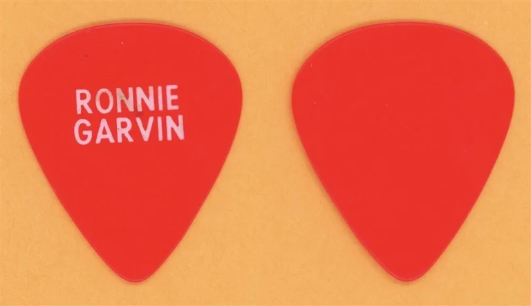 Stranger Ronnie Garvin Vintage Guitar Pick - 1982 Stranger Tour