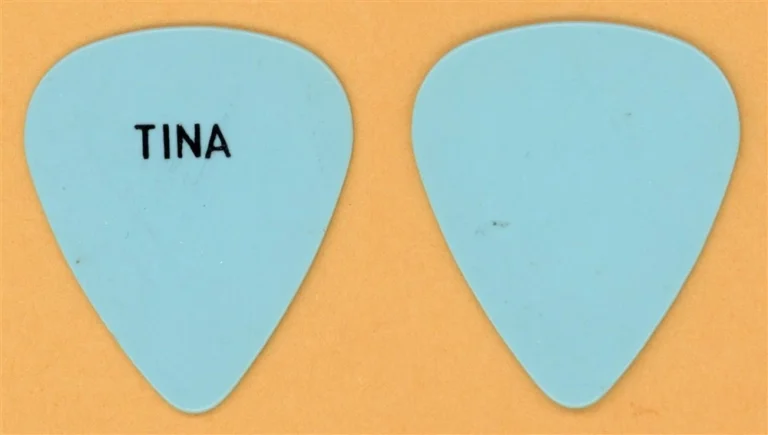 Tina Turner Vintage Guitar Pick - 1986 Break Every Rule Tour