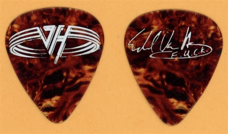 Van Halen EVH Vintage Guitar Pick - 1991 Unlawful Carnal Knowledge Tour