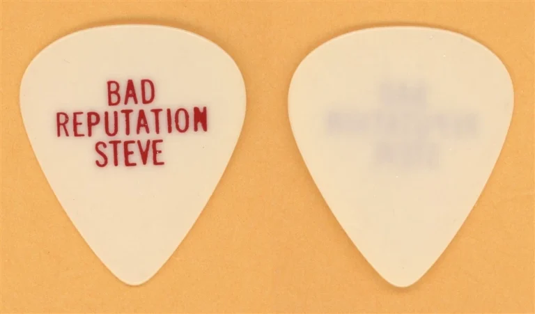 Joan Jett & The Blackhearts Steve Vintage Guitar Pick - Bad Reputation