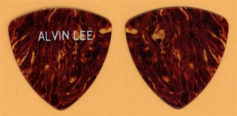 Ten Years After Alvin Lee Vintage Guitar Pick - 1978 Rocket Fuel Tour