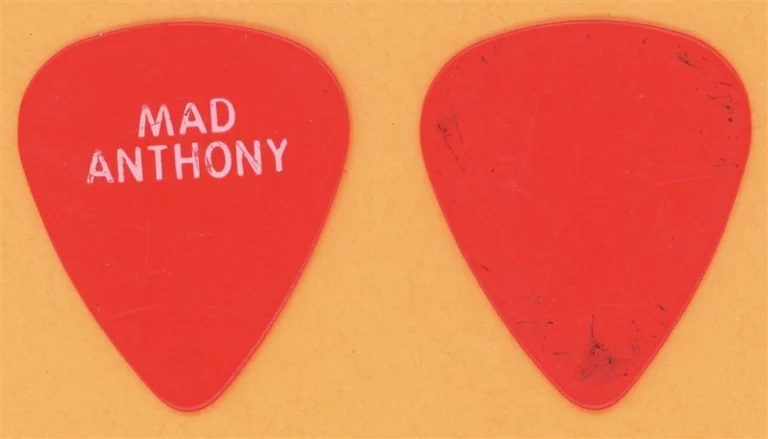 Van Halen Michael Anthony Vintage Guitar Pick - 1984 World Tour
