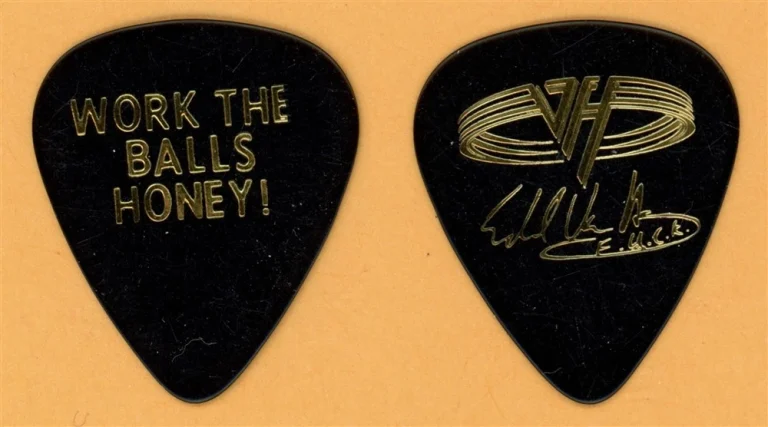 Van Halen EVH Vintage Guitar Pick - 1991 Unlawful Carnal Knowledge Tour
