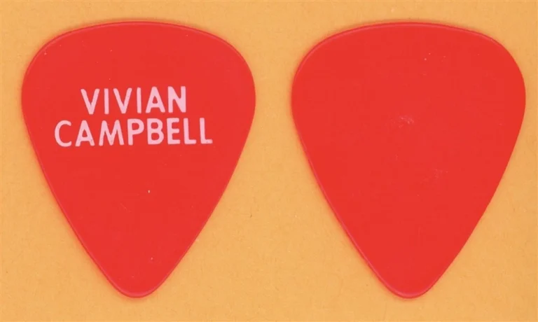 DIO Vivian Campbell Def Leppard Vintage Guitar Pick - 1983 Holy Diver Tour