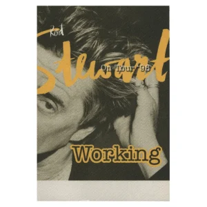 Rod Stewart 1998 When We Were the New Boys Concert Tour Working Backstage Pass
