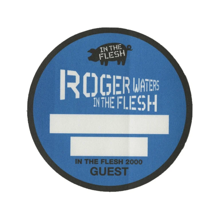Roger Waters 2000 In the Flesh Concert Tour Guest Backstage Pass