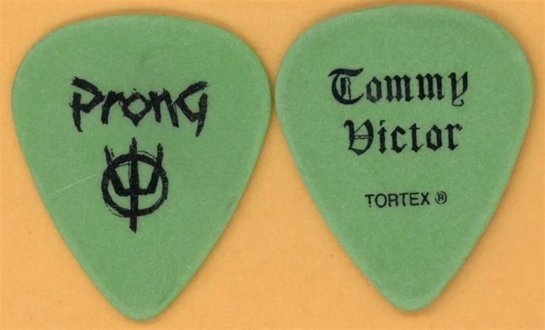 Prong Tommy Victor Vintage Guitar Pick - 2008 World Tour