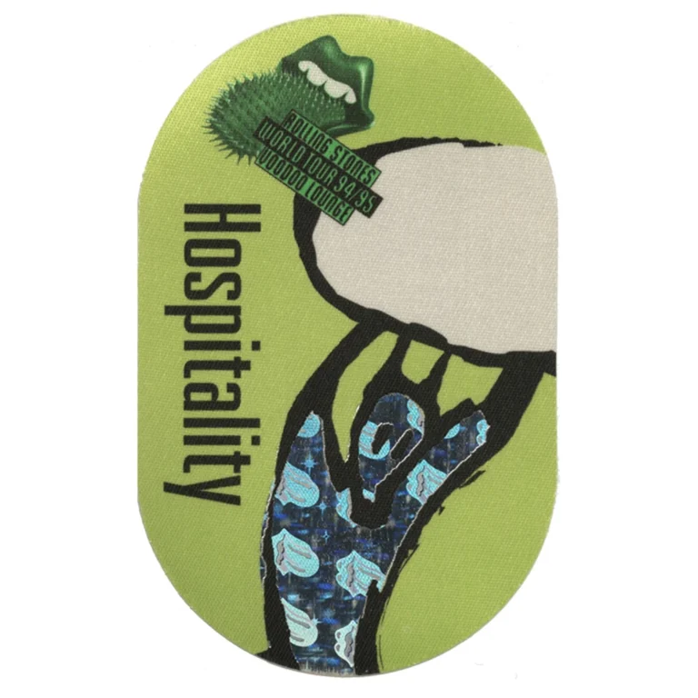 Rolling Stones 1994 Voodoo Lounge Concert Tour Hospitality Backstage Pass