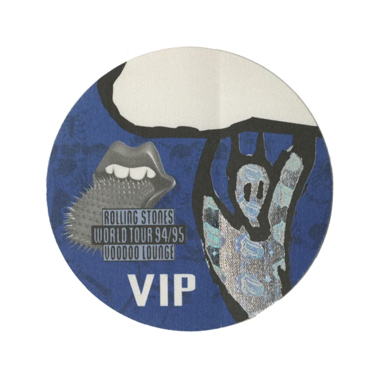 Rolling Stones 1994 Voodoo Lounge Concert Tour VIP Backstage Pass