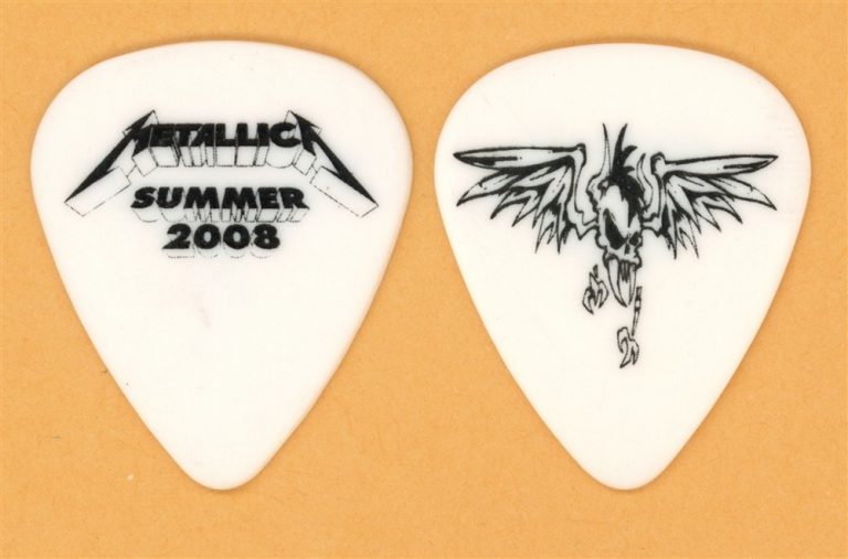Metallica Kirk Hammett Vulturus Vintage Guitar Pick - 2008 Death Magnetica Tour