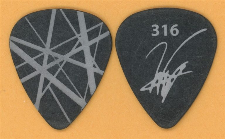 Van Halen Wolfgang 316 Vintage Guitar Pick - 2008 Reunion Tour