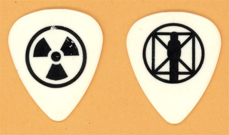 Red Hot Chili Peppers John Frusciante Vintage Guitar Pick - 1992 US Tour