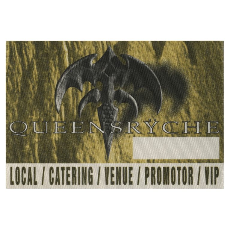 Queensryche 1994-1995 Promised Land Concert Tour VIP Backstage Pass