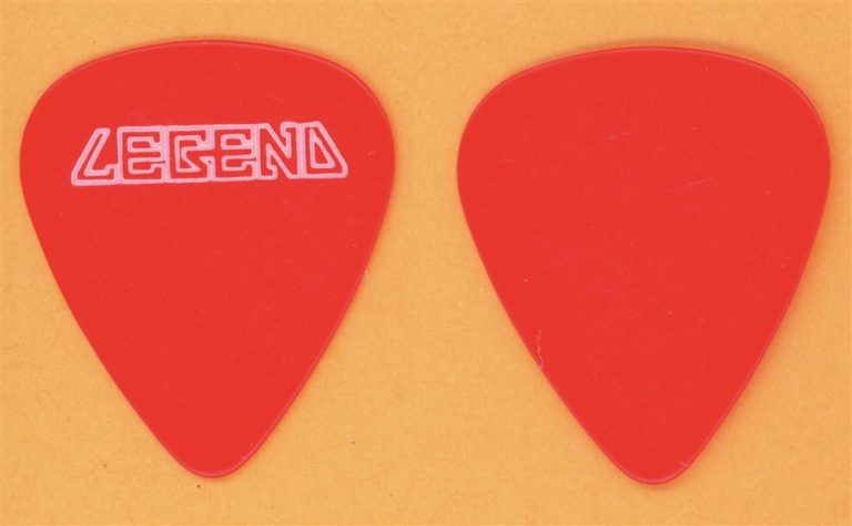 Legend Ash Lee Pederson Vintage Guitar Pick - 1990 Sex Violence Tour