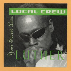 Luther Vandross 1996 Your Secret Love Concert Tour CREW Backstage Pass