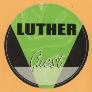 Luther Vandross 2000 Concert Tour GUEST Backstage Pass