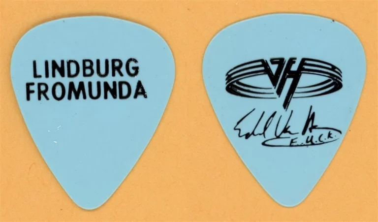 Van Halen EVH Vintage Guitar Pick - 1991 Unlawful Carnal Knowledge Tour