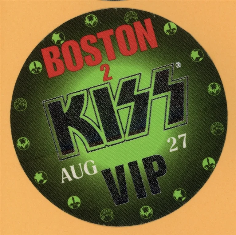 KISS 2003 World Domination Concert Tour w/ Aerosmith VIP Backstage Pass