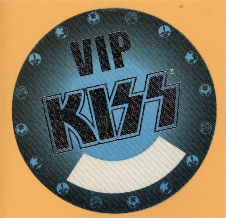 KISS 2003 World Domination Concert Tour w/ Aerosmith VIP Backstage Pass