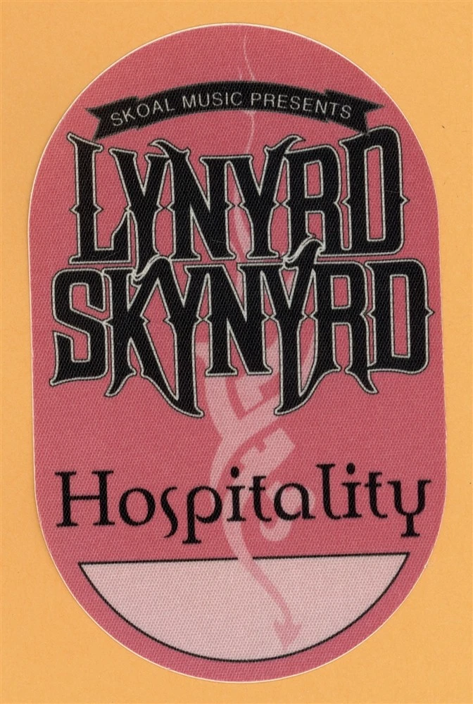 Lynyrd Skynyrd 1994 Endangered Species Concert Tour Hospitality Backstage Pass