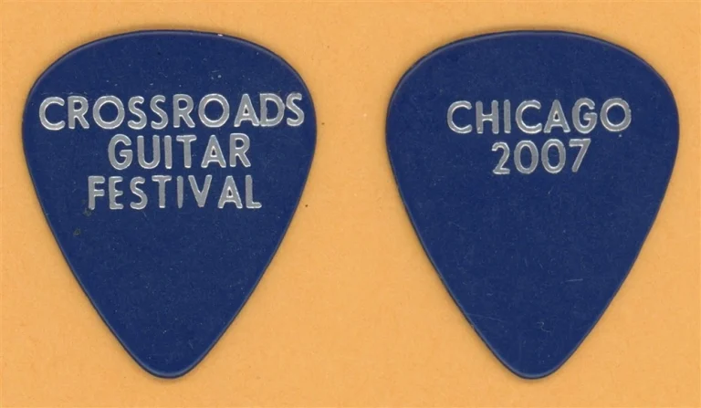 Eric Clapton Chicago Band Vintage Guitar Pick - 2007 Crossroads Tour
