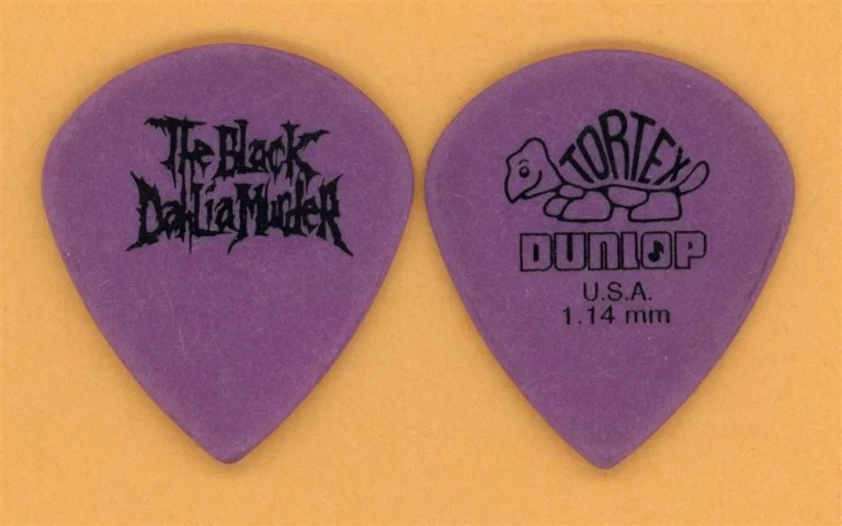 Black Dahlia Murder Brian Eschbach Vintage Guitar Pick - 2006 Tour