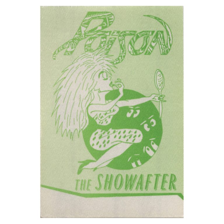 Poison 1988 Open Up and Say Ahh Concert Tour After Show Backstage Pass