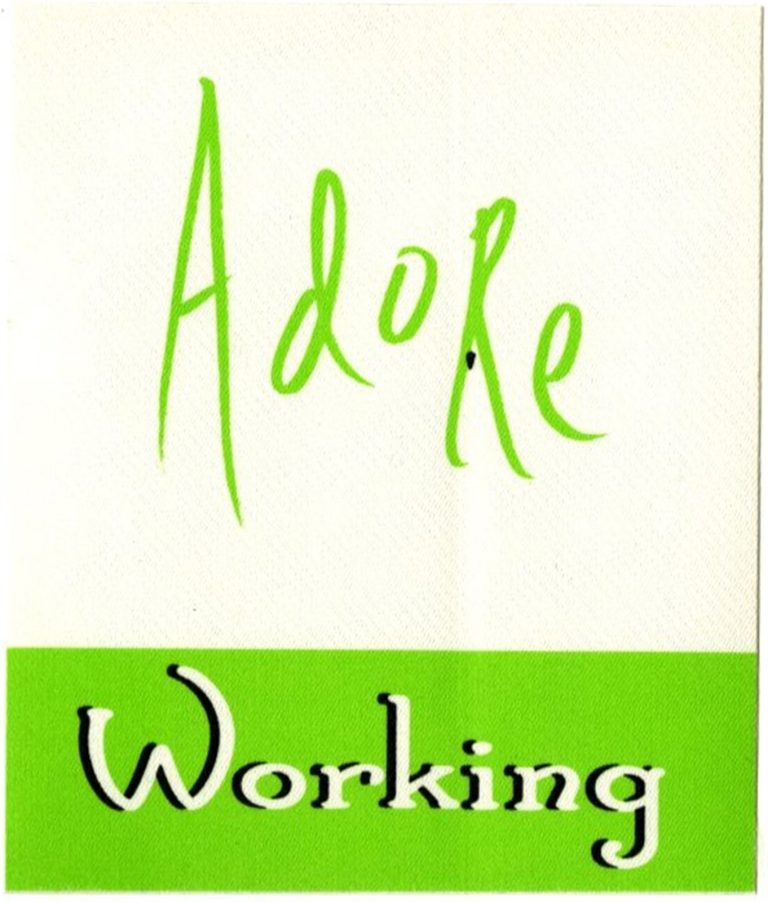 Smashing Pumpkins 1998 Adore Concert Tour Working Backstage Pass