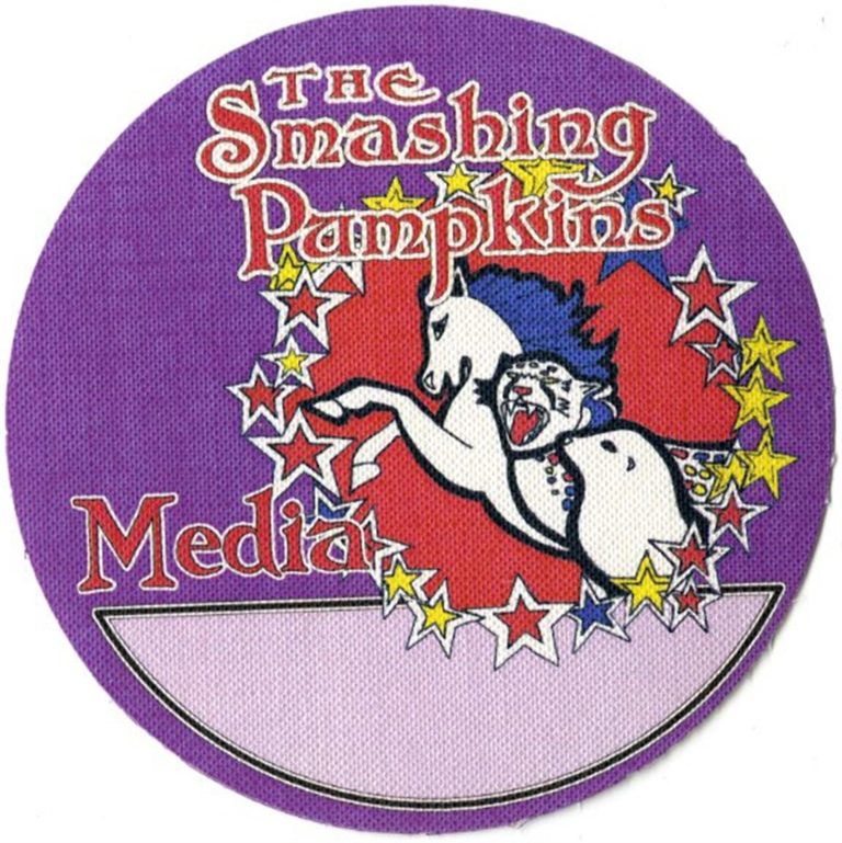 Smashing Pumpkins 2010 Teargarden Concert Tour Media Backstage Pass