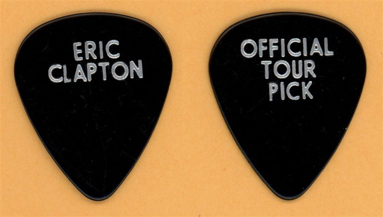 Eric Clapton Official Vintage Guitar Pick - 2006 Back Home Tour