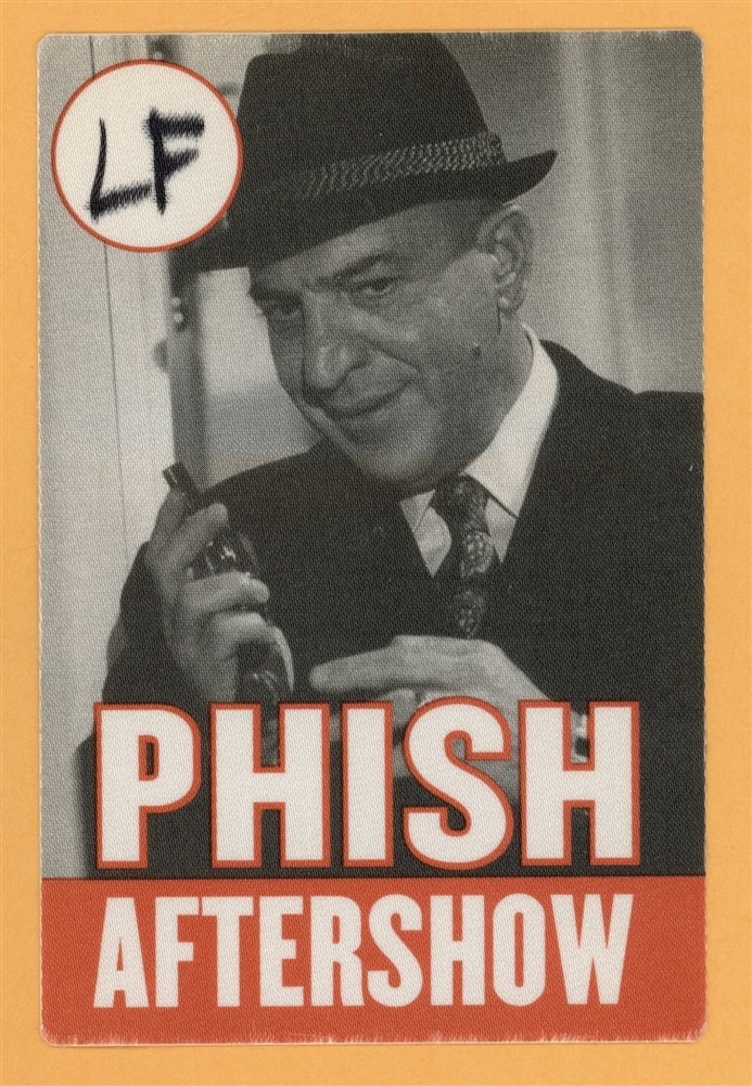 Phish 1999 The Siket Disc Concert Tour After Show Backstage Pass - Kojak