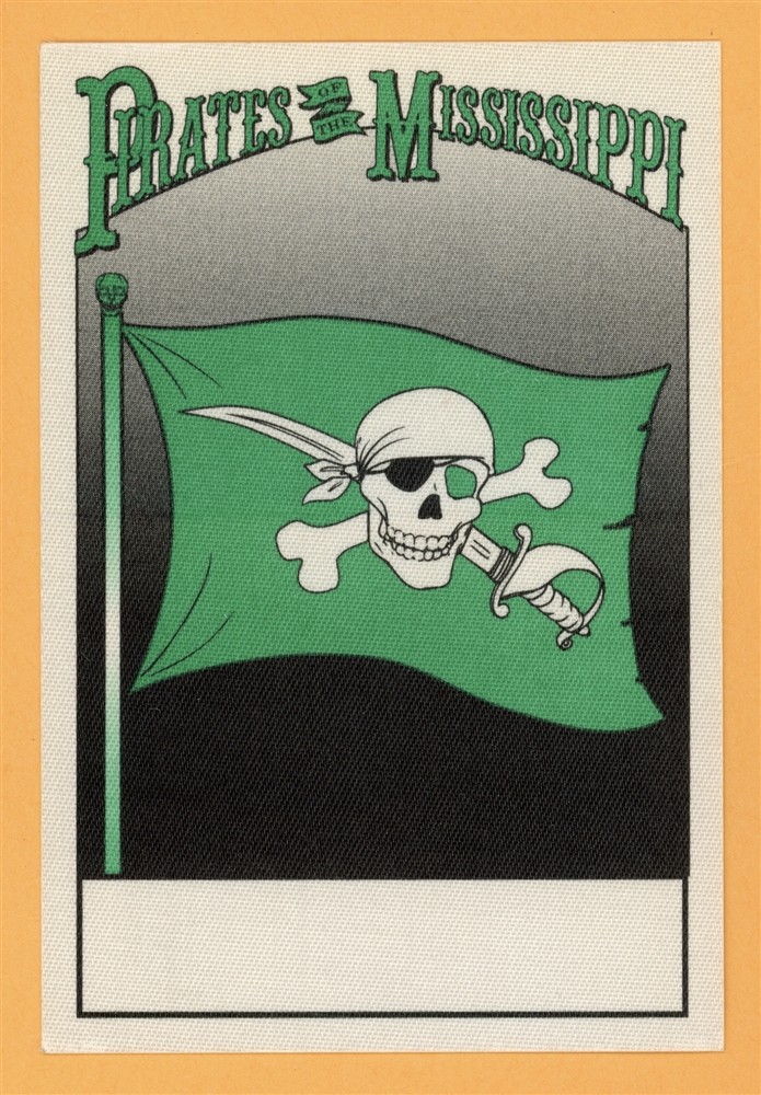 Pirates of the Mississippi 1991 Walk the Plank Concert Tour Backstage Pass
