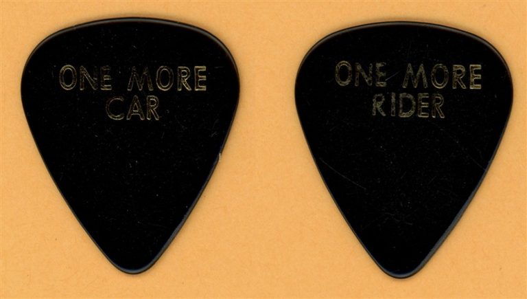 Eric Clapton One More Car/Rider Vintage Guitar Pick - 1998 Pilgrim Tour